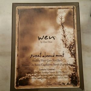Wen sweet almond mint healthy hair care kit